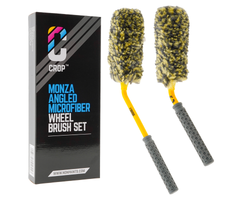 CROP Monza Angled Zestaw Szczotek z Mikrofibry do Felg