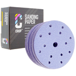CROP Purple Ceramic Schuurschijf 150mm korrel 80 - 50 stuks