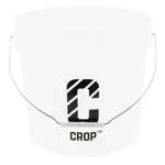 Secchio per lavaggio CROP Bianco - 13 litri