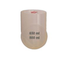 Deksels voor FINIXA Mengbekers 650ml & 900ml - 50 stuks