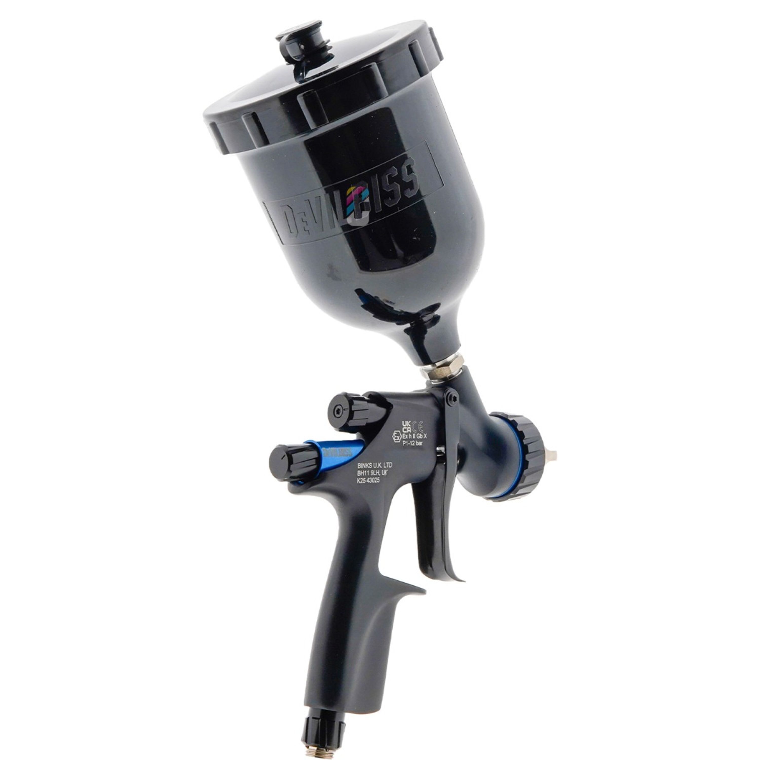 Buy DeVilbiss DV1 Base HVLP Plus (B+) Top Cup Spray Gun? - CROP