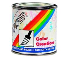 MoTip Paint RAL 5002 BLACK SILK GLOSS Tin 100ml