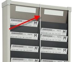 Banda elástica para la separación visual en el tablero del plan de órdenes de trabajo