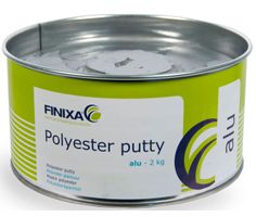 FINIXA Stucco Poliestere 2K Alluminio Con Catalizzatore