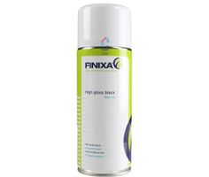 FINIXA Hoogglans Zwarte Verf Spuitbus