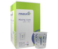 Godets de mélange imprimés 2240ml  - MCP 2240 de FINIXA - 200 pièces