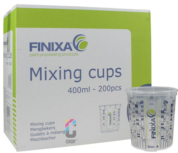 Colad bedrukte mengbekers 1400 ml per 300 stuks in kartonnen doos 9400300