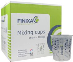 FINIXA Mengbekers 650ml - 200 stuks