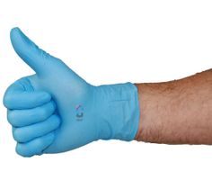 FINIXA Nitrile Gloves Blue Powder Free - 100 pieces