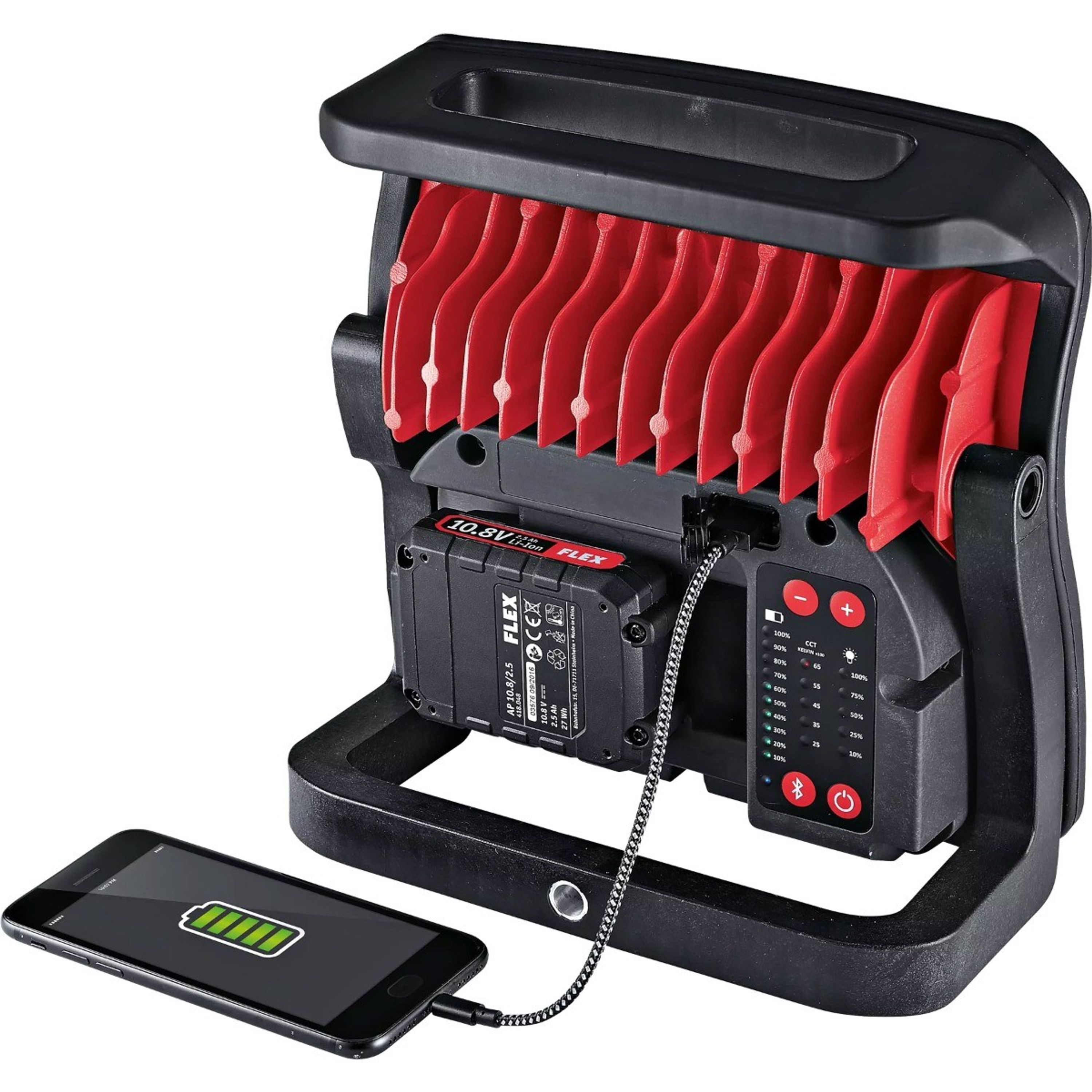 FLEX DWL 2500 LEDライト/バッテリー/充電器セット Buy FLEX DWL 2500 Battery Construction Light 18 Volt? - CROP