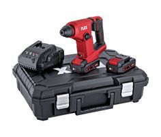 Ensemble Perceuse sur batterie 18 Volts en mallette FLEX FHE 1-16 18.0-EC TC 2.5