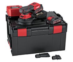 FLEX ORE 2-125 SET Lijadora Exéntrica a bateria 125mm con Maletín 18 Voltios
