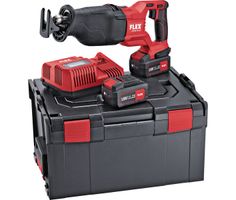 Ensemble Scie sabre sur batterie 18 Volts en coffret Systainer FLEX RSP DW 18.0-EC/5.0