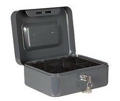 Geldkistje met uitneembaar muntenbakje