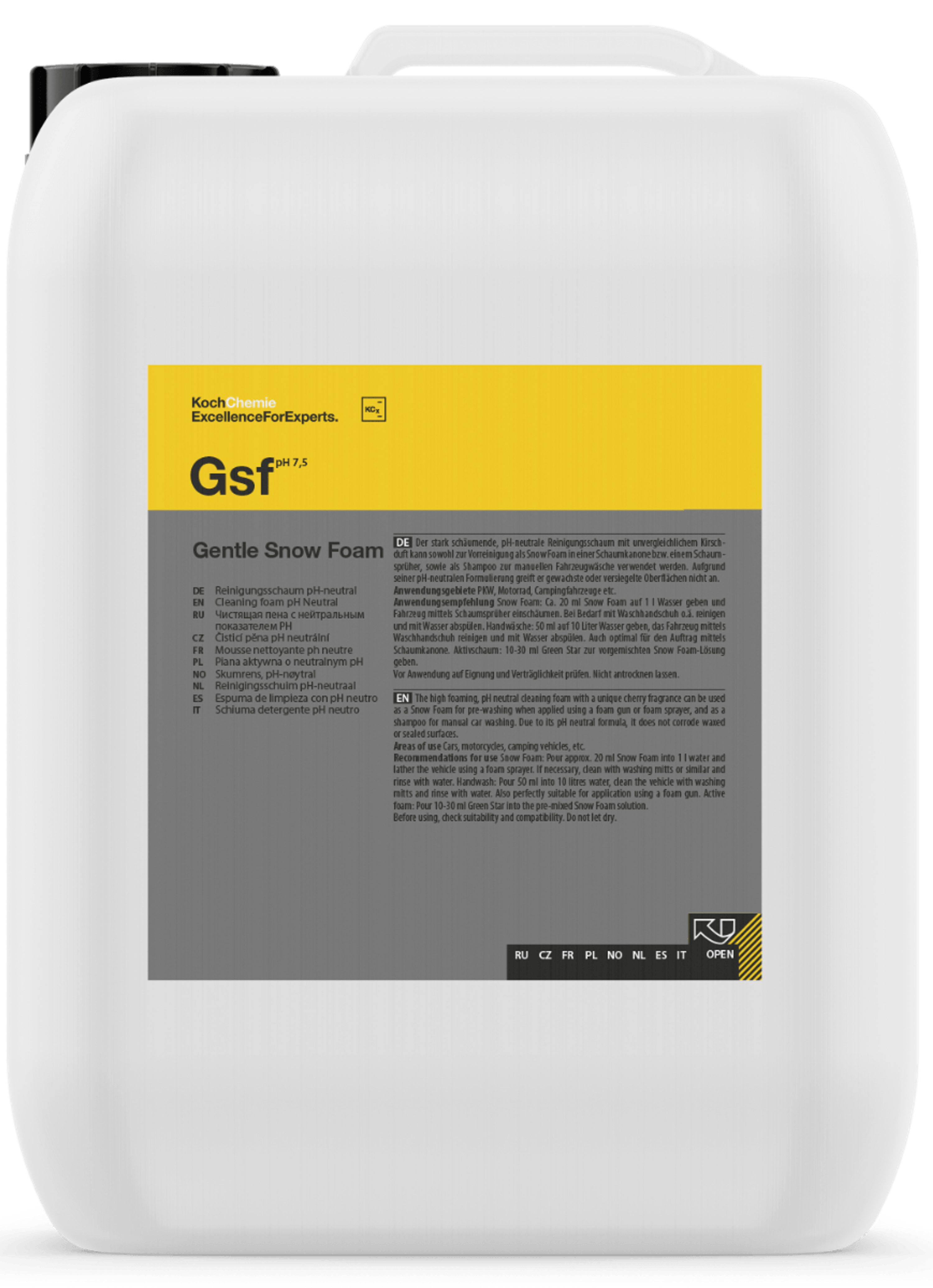 Buy Koch Chemie Gentle Snow Foam 5 liter? - CROP