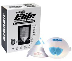 GERSON Elite Extra Fine Nylon Paint Strainers with Blue Filtertip - 125 Mikron, 125 pieces