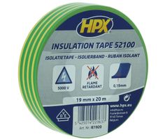 HPX 52100 VDE Isolatietapae GEEL-GROEN 19mm x 20 meter