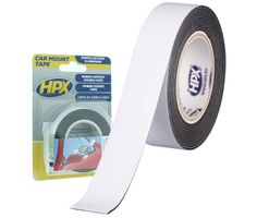 HPX Double Sided Foam Tape BLACK 12mm - 2 meter