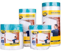 HPX EASY MASK OUTDOOR Masking Film + Masking Tape - Outdoor Use