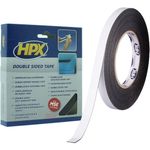 HPX Dwustronna Taśma Piankowa CZARNY 12 mm - 10 metrów