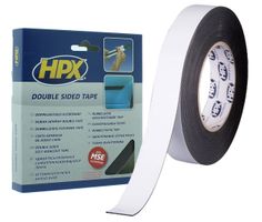 HPX Doppelseitiges Foam Tape SCHWARZ 25mm - 10 Meter