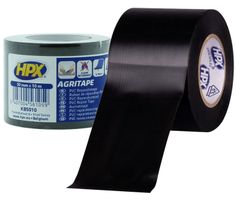 HPX PVC tape BLACK 50mm - 10 meter