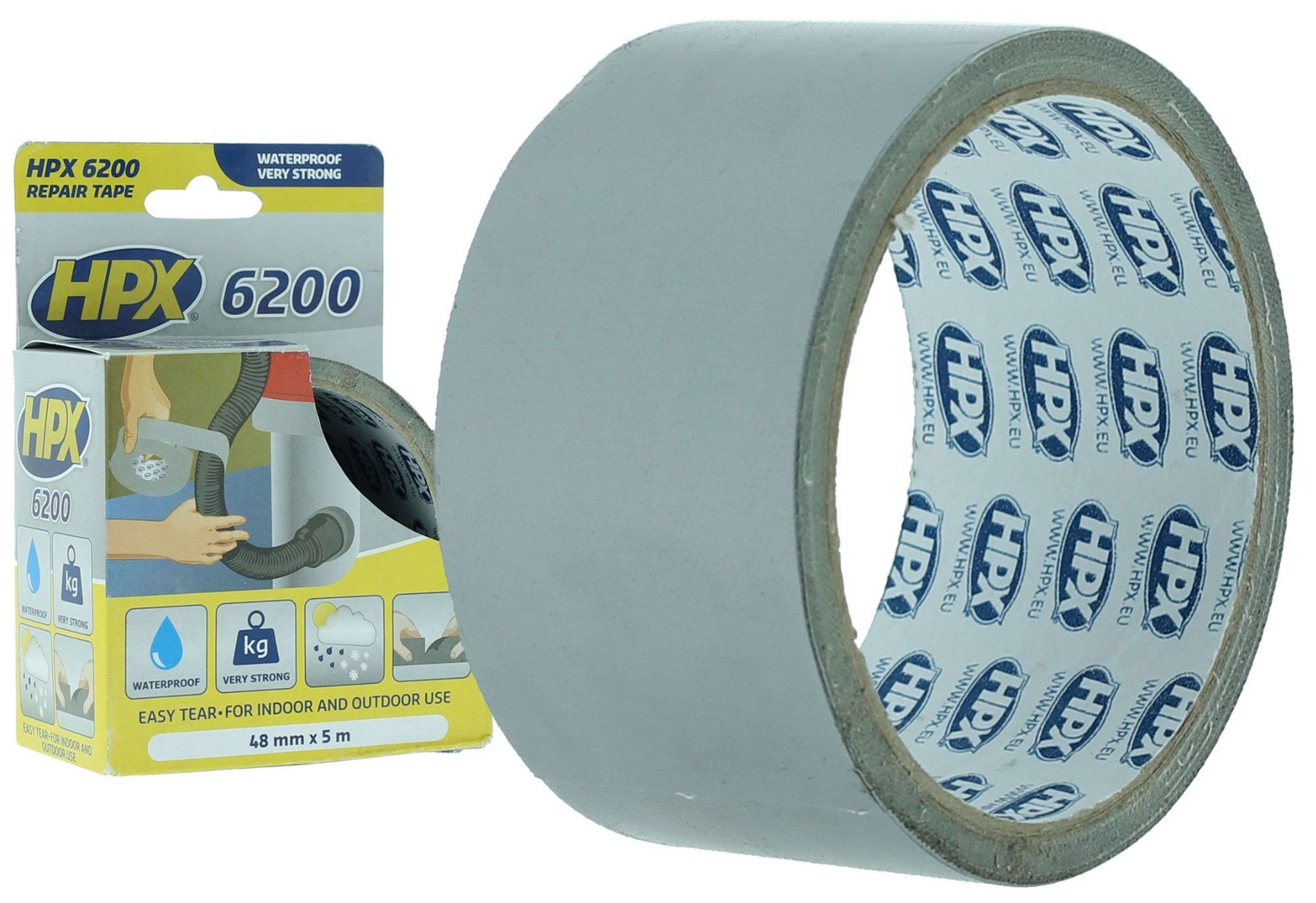 Sylglas WT506 - Nastro Adesivo Per Perdite, Resistente All'acqua, 6 M X - Foto 5