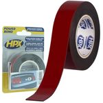HPX Nastro Biadesivo Spugnoso 12 mm - 2 Metri
