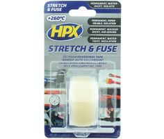 Ruban isolant HPX Stretch & Fuse TRANSPARANT 25 mm x 3 mètres