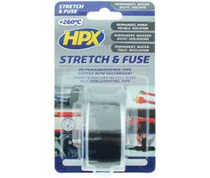 HPX Stretch & Fuse Isolierband SCHWARZ 25mm x 3 Meter