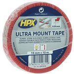 HPX Ultra Thin Double-Sided Tape TRANSPARANT 19mm - 10 meter