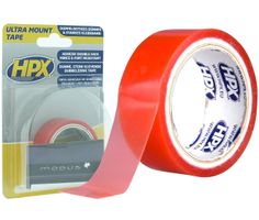 HPX Ultra Mount Doppelseitiges Klebeband TRANSPARENT 19mm - 1,5 Meter