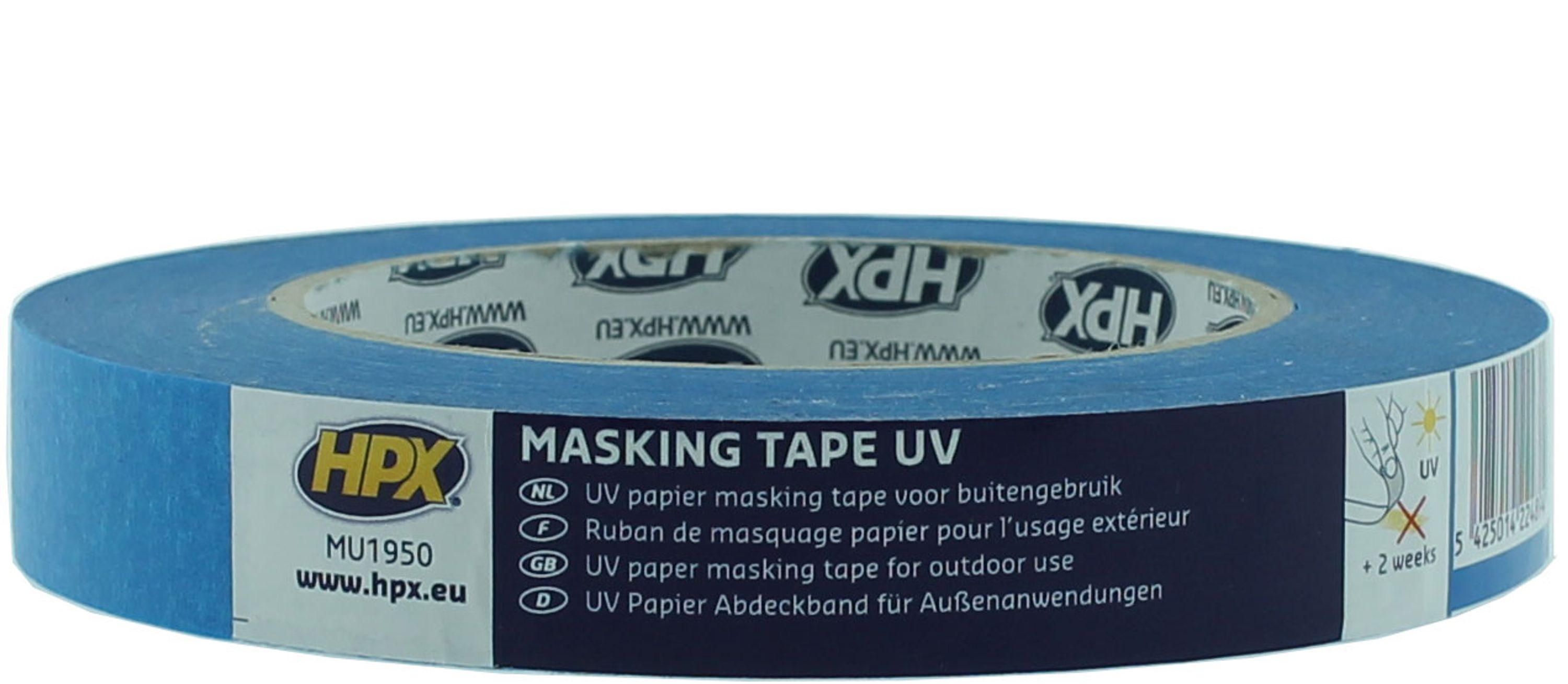 ScotchBlue Schilderstape voor verschillende oppervlakken, 36 mm x 41 m, 4 rollen/verpakking, multifunctioneel plakband voor schilder- en decoratiewerkzaamheden, 70% PEFC