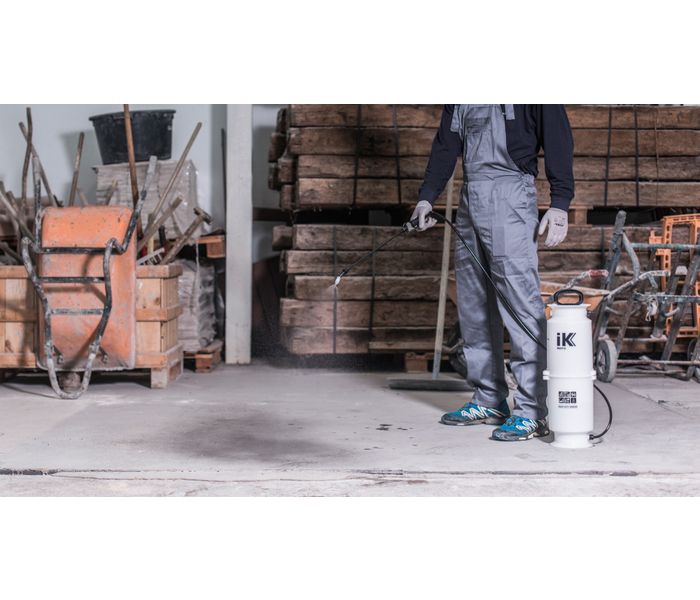Spruzzatore A Zaino IK Multi 12 BS | 12 Litri Resistente Agli Acidi | Pompa A Pressione Per Disinfettanti E Pulizia - 2