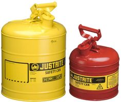 JUSTRITE Sicherheitskanister mit Schwenktragebügel für brennbare Stoffe