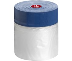 Kip 384 Stucco Masking Film + Textile Tape - 550mm x 18 meters