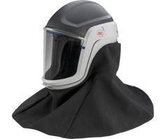 3M Versaflo M407 Visor Helmet with Fireproof Shoulder Cover