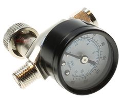 Druckluftregler mit Manometer für Lackierpistole