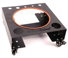 MaxShine Detailing Bucket Dolly - Black Metal