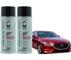 Mazda 41V Soul Rouge Métallique Nacré Peinture en aérosol - 2 COAT