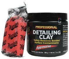 Meguiar's Detailing Clay Aggressive - Czerowony