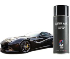 CROP Metallic Zwart spuitbus 400ml - Professional Spray