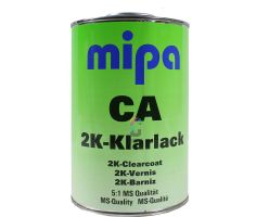 MIPA CA 2K Klarlack DTM mit UV-Schutz - Direkt auf Metall
