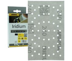 MIRKA Iridium Fogli Abrasivi Per Tampone 81x133mm - 10pz
