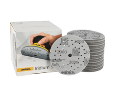 MIRKA Iridum Discos de Lijado Suaves 125mm - 20 unidades