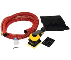 MIRKA OS343DB Pneumatische Schleifmaschine 75x100mm mit Eigenabsaugung