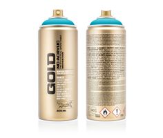 Montana GOLD P2000 100% Cyan spray can 400ml