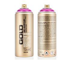 Peinture à couleurs transparentes - GOLD de MONTANA - aérosol 400ml