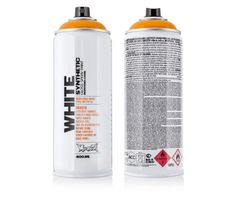 Montana WHITE 2060 Bright Orange spuitbus 400ml