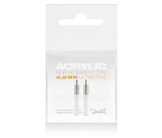 Montana Pointes De Remplacement Acrylique Ultra Fines 0.5mm-2 pièces